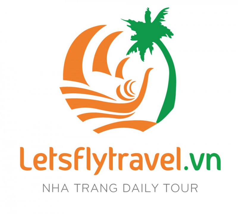 Logo của công ty du lịch Let's Fly Travel