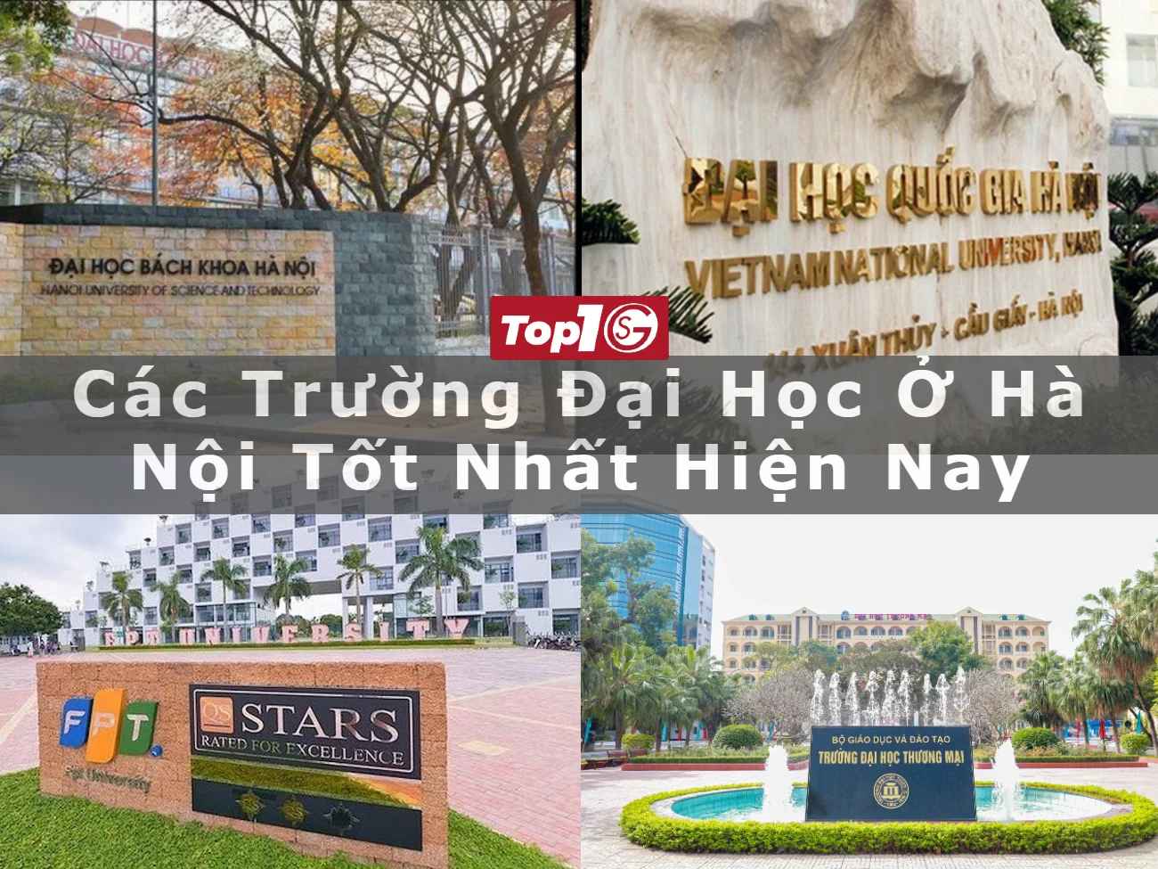 TOP 10 trường đại học ở Hà Nội tốt nhất hiện nay