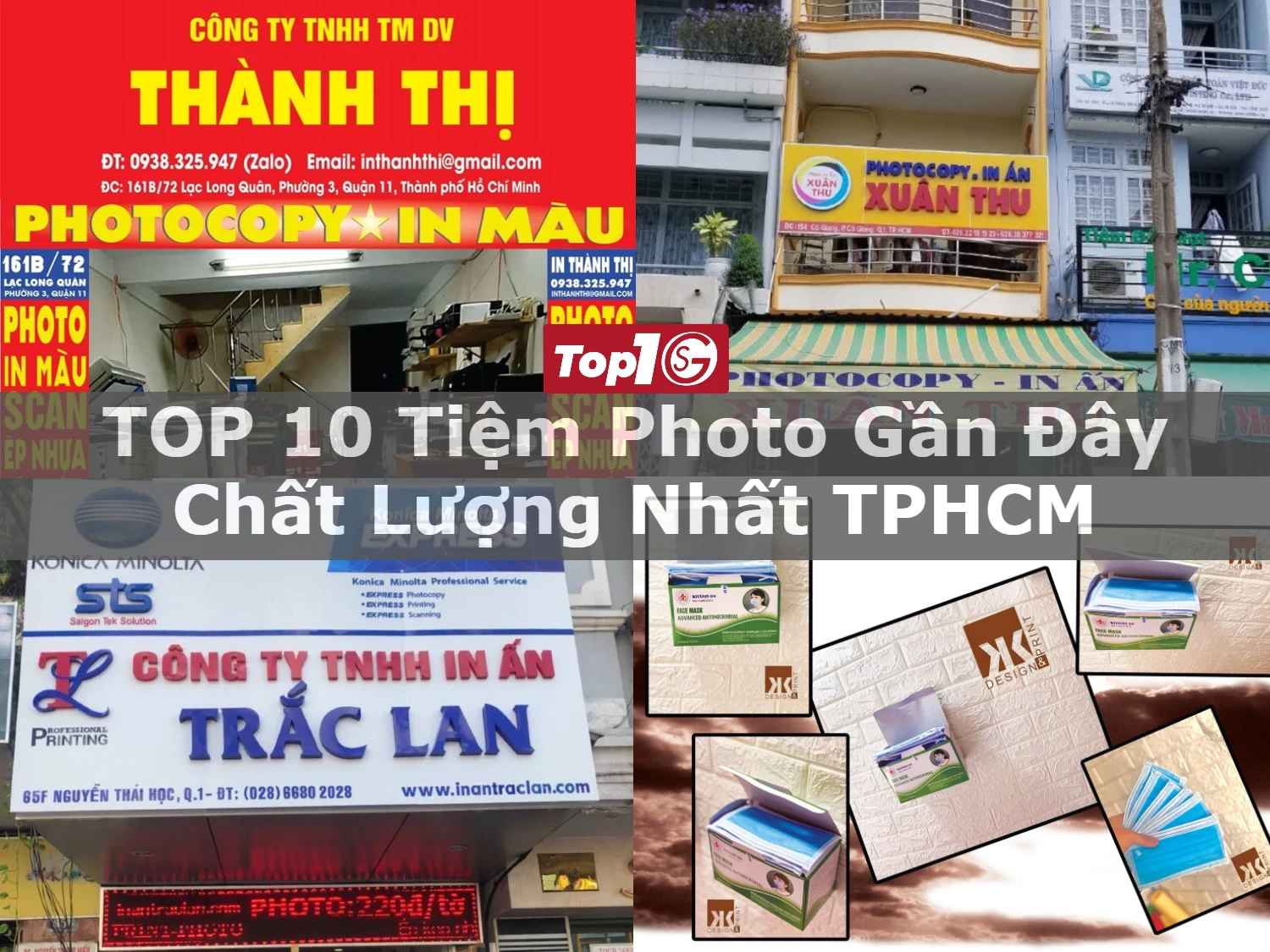 TOP 10 tiệm photo gần đây chất lượng nhất TPHCM
