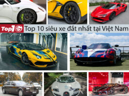 Top 10 siêu xe đắt nhất Việt Nam