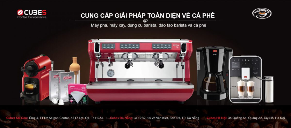 Vinbarista Cubes Asia - Bán máy pha cà phê tốt nhất