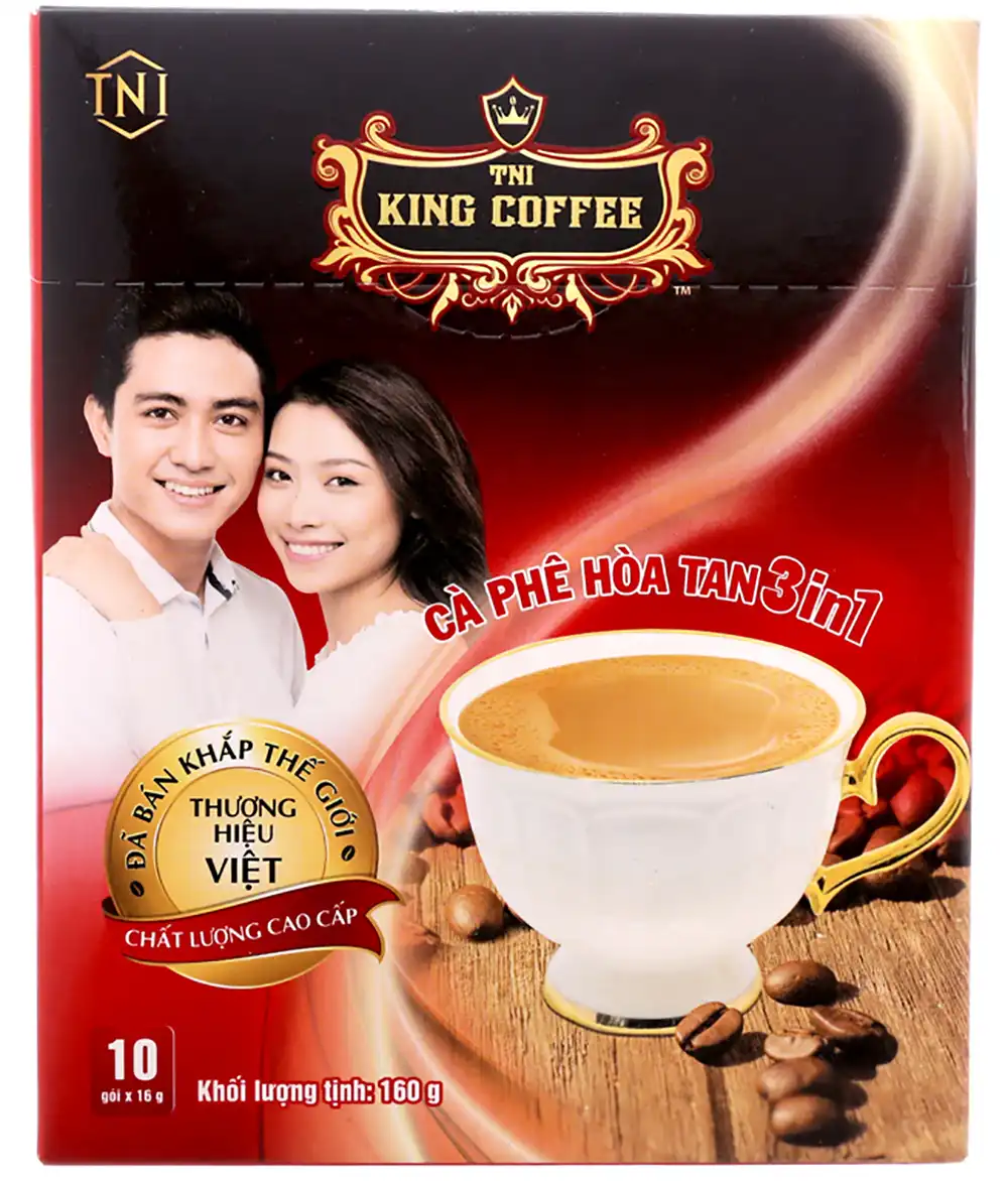 King cà phê - Top 5 trong Top 5 thương hiệu cà phê hoà tan Việt Nam